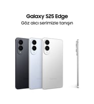 Samsung Galaxy S25 Edge 256 12 5G (Samsung Türkiye Garantili) Siyah