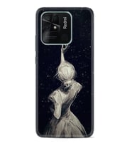 Xiaomi Poco X3 Pro M4 Pro X4 Pro C40 10C Kılıf Desenli Silikon Star Woman 1332