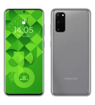 Jopus Galaxy S20 Plus ile Uyumlu Tıpalı Kamera Korumalı Silikon Kılıf Şeffaf