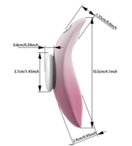 NOXXX Pink Cling Mıknatıslı Giyilebilir Uzaktan Kumandalı Vibratör