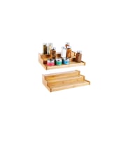 3 Katlı Bambu Stand Organizer, Baharatlık Düzenleyici