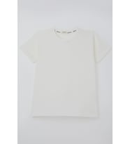 Breeze Erkek Çocuk Tişört Basic 4-8 Yaş, Ekru