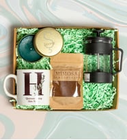 Kişiye Özel Öğretmenler Günü Hediye Seti- Kişiye Özel Kupa- Kişiye Özel Metal Mum- Filtre Kahve- French Press