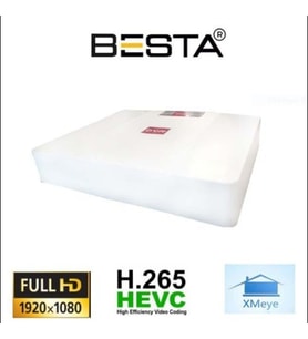 MCG  4 Kanal 5MP H265 DVR Kayıt Cihazı Xmeye KD-504
