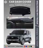FORD COURİER (2023+) Torpido Örtüsü Ön Panel Torpido Koruma Tam Uyum Çatlamayı Önler Kolay Montaj