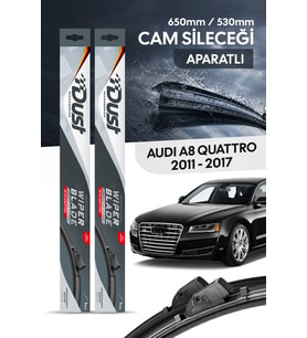 Audi A8 Quattro 2011-2017 Uyumlu Silecek Takımı 650MM/530MM S13