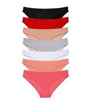 Northcity 7 adet Süper Eko Set Likralı Kadın Slip Külot Set 2