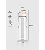 Renga Saga Buz Hazneli 730 ml Tritan Matara 911039 Bej