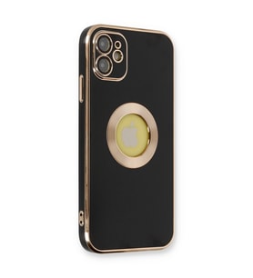 iPhone 12 Kılıf Store Silikon - Siyah