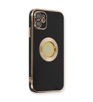 iPhone 12 Kılıf Store Silikon - Siyah