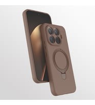 Xiaomi 15T Pro Uyumlu Kılıf M-safe Şarj Özellikli Standlı Zore Samara Kapak
