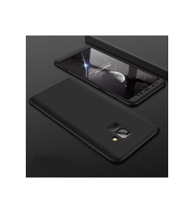 Samsung Galaxy A6 2018 Uyumlu Kılıf Zore Ays Kapak (Siyah)