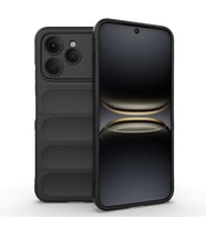 Tecno Spark 40 Uyumlu Kılıf Esnek TPU Oyuklu Arka Yüzey Tasarımlı Zore Etnik Silikon Kapak