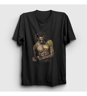 Presmono Unisex Siyah Astro Astroworld Travis Scott T-Shirt 42191tt