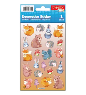 Tanex Puffy Orman Hayvanları Serisi TNX-27246