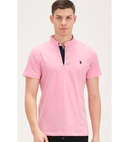 T8560 DEWBERRY T-SHIRT-PEMBE