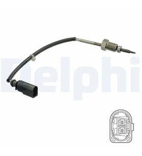 DELPHI TS30251 Egzoz Sicaklik Sensoru 03L906088FQ 03L906088JK