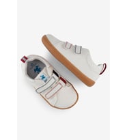 Hopfrög Smart Walker Recycled Canvas Eco Beyaz Barefoot Çocuk Ayakkabı
