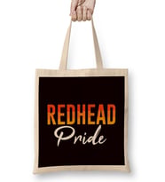 Redhead Pride Ginger Red Head Orange Red Hair Haired Irish Bez Çanta Uzun Saplı