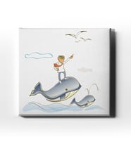 Balinalı Çocuk Kanvas Tablo ÇOK122