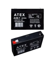 Atex 6 Volt - 7 Amper Akü (150 X 50 X 94 Mm)