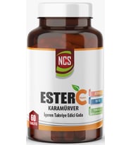 NCS ® Ester C Vitamini 1000 mg Kara Mürver 60 Tablet Vitamin C