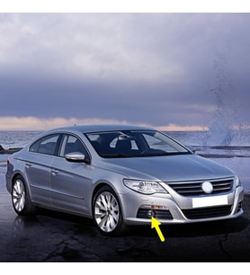 VW Passat CC 2009-2012 Ön Tampon Sağ Sis Farı Lambası 8T0941700