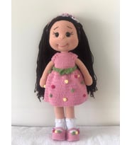 Bonbon Bebek Amigurumi Organik Oyuncak