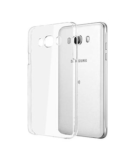 Samsung Galaxy J7 2016 Kılıf Şeffaf Silikon Hibrit Case (Renksiz)