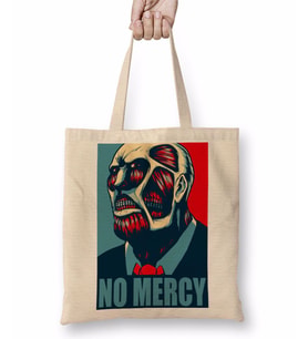 Attack On Titan Colossal Titan For President Bez Çanta Uzun Saplı