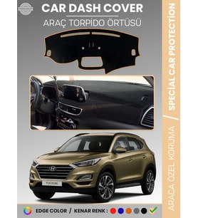 HYUNDAİ TUCSON (2018+) EKRANLI Torpido Örtüsü Kaymaz Tam Uyum Çatlamayı Önler Kolay Montaj