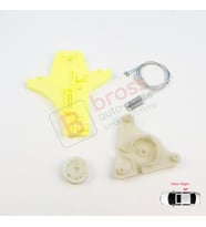 VW Passat B6 3C2 3C5 B7 362 365 2010-2015 4/5 Kapı 3C4839756 İçin Arka Sağ Kapı Cam Tamir Seti