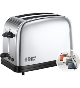 Russell Hobbs Toaster Victory, 2 Extra Breite Toastschlitze, 6 Einstellbare Bräunungsstufen + Auftau