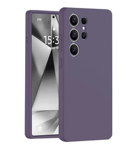 Durukar® Samsung Galaxy S25 Ultra Kılıf Nano içi Kadife Silikon - Mor