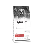 Molly Mini Irk Yetişkin Köpek Maması Kuzulu & Yaban Mersinli 2 Kg (Beyaz)