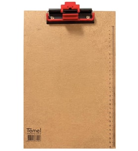 Temel A4 Ahşap Sekreterlik Otomatik Mekanizmalı Kalem Tutma Aparatlı