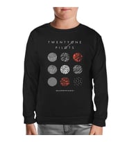 Twenty One Pilots - Blurryface Siyah Çocuk Sweatshirt