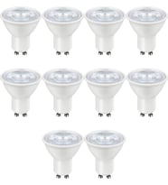 ZMR-121/B.65 10’lu 7W GU10 LED Çanak Ampul Seti 6500K Beyaz Işık Mercekli 540lm Yüksek Verimli Aydınlatma