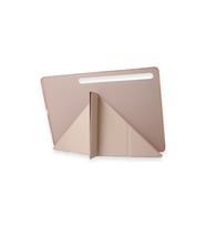 Samsung Galaxy Tab A9 Plus Kılıf Kalemlikli Mars Tablet Kılıfı - Rose Gold