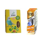 Garlic-Plus Kafes Kuşları Için Iştah Acıcı Damla Ve Jessy Ballı Kraker 10 lu