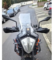 MOTOCAM KTM 390 Adv Ön Cam 2020-2024 Model 57cm Şeffaf Renkli 3mm APARATSIZDIR