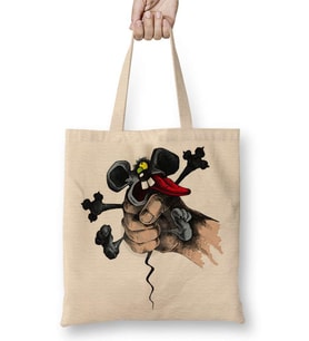 Crying Mouse Help Bez Çanta Uzun Saplı