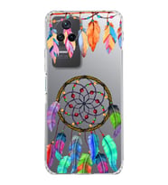 PrintiFy Xiaomi Poco F4 ile Uyumlu 1mm Slim Fit Nazar Boncuğu 6 Baskılı Şeffaf  Kılıf
