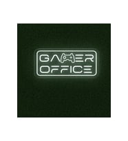 GAMER OFFICE Yazılı ve Şekilli Neon Tabela