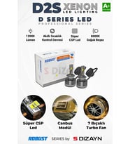 S-Dizayn D2S Led Xenon / 60W / 12000 LM / 8000K A+ Kalite