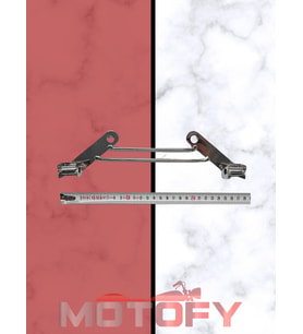 İKİLİ NİKEL SİS FARI BRAKETİ 28CM