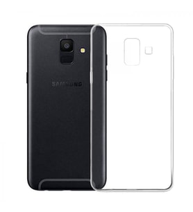 Samsung Galaxy A6 2.0 MM Korumalı Silikon Kılıf Şeffaf