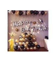 Happy Birthday Doğum Günü Balonu Seti Lüks Set