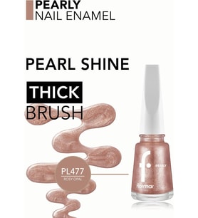 Pearly Yarı Transparan & Parlak Bitişli Sedefli Oje