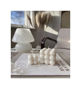 Kokulu Bubble Ve Mini Bubble Mum Seti